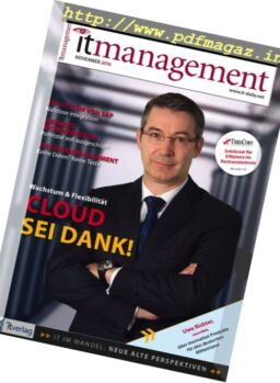 IT Management – November 2016