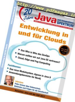 Java Spektrum – Nr.6, 2016