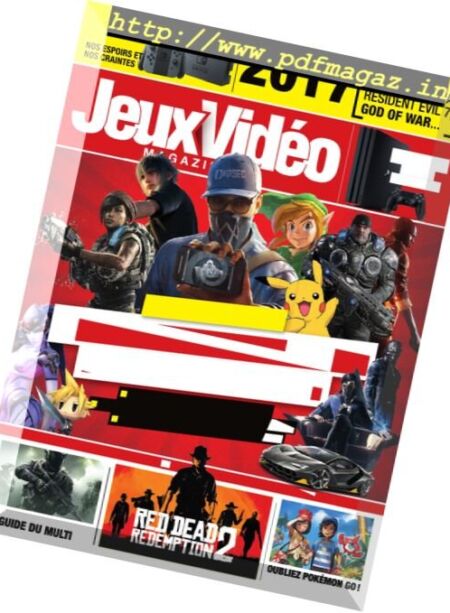 Jeux Video Magazine – Decembre 2016 Cover
