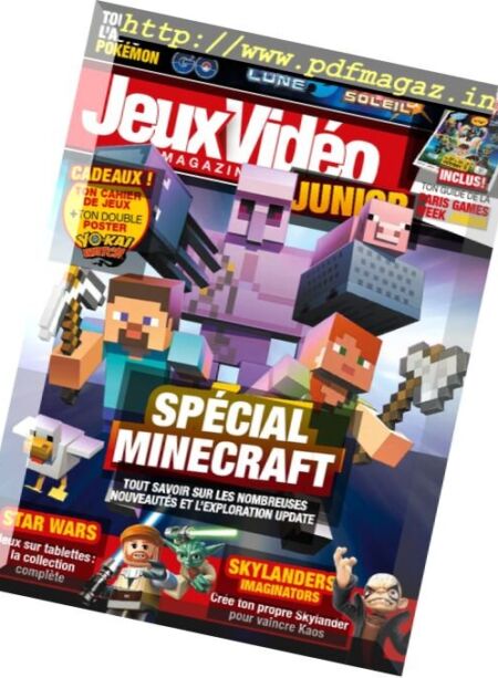 Jeux Video Magazine Junior – Octobre-Decembre 2016 Cover
