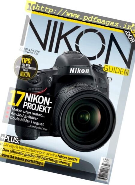 Kamera Guiden Nikon – Nr.3, 2016 Cover