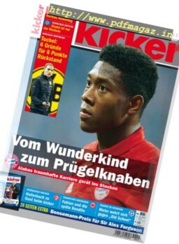 Kicker – 24 Oktober 2016