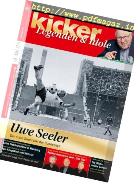 Kicker Legenden und Idole – Oktober 2016 Cover