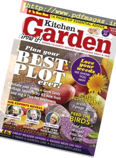 Kitchen Garden – January 2017 Cover