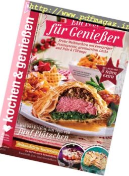 Kochen & Geniessen – Dezember 2016