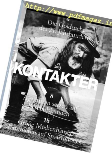 Kontakter – Nr.22, 2016 Cover