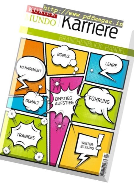 Kurier Mundo Karriere – November 2016 Cover