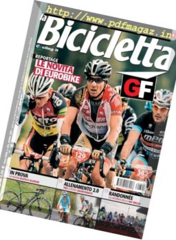 La Bicicletta – Ottobre 2016