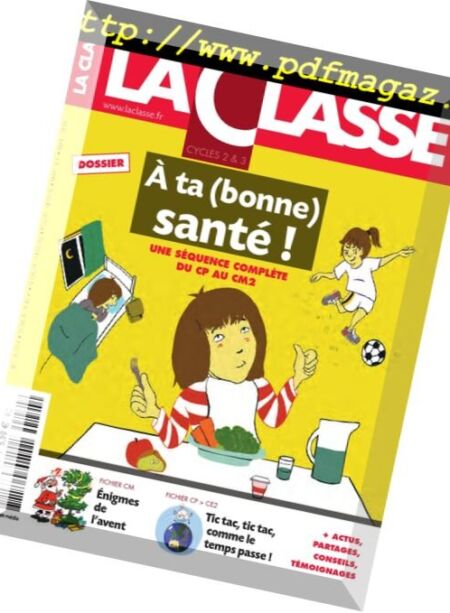 La Classe – Decembre 2016 Cover