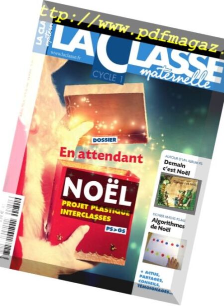 La Classe Maternelle – Decembre 2016 Cover