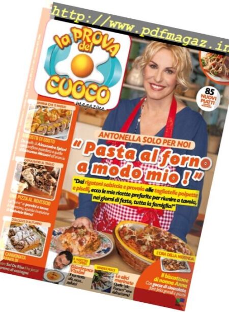 La Prova del Cuoco – Speciale Novembre 2016 Cover