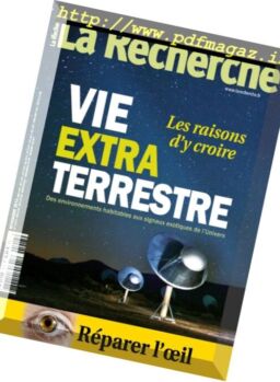 La Recherche – Novembre 2016