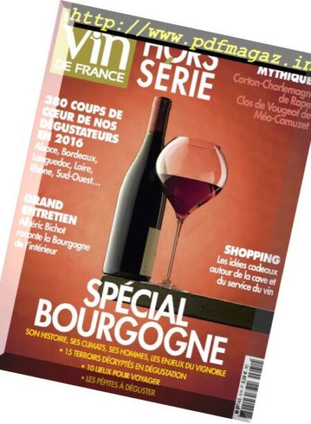 La Revue du Vin de France – Hors Serie N 31, Novembre 2016 Cover