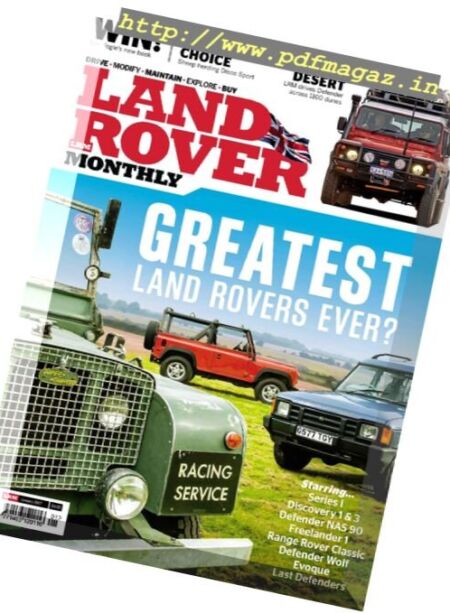 Land Rover Monthly – January 2017 Cover
