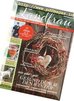 Landfrau – Dezember 2016-Februar 2017