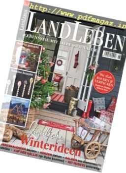 LandLeben – November-Dezember 2016