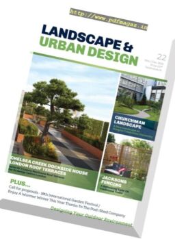 Landscape & Urban Design – Issue 22, November-December 2016