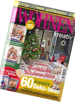Laura Wohnen Kreativ – Dezember 2016