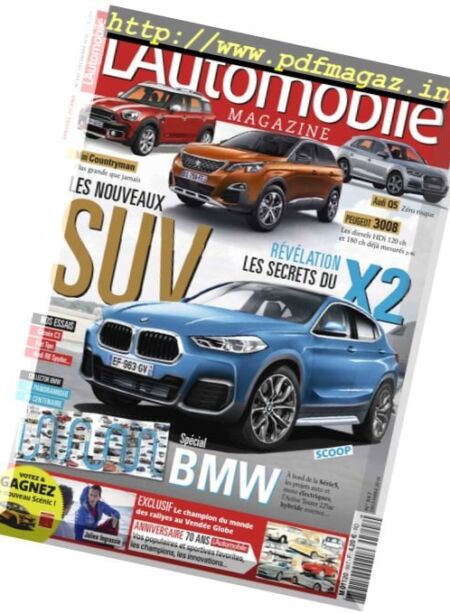 L’Automobile – Decembre 2016 Cover
