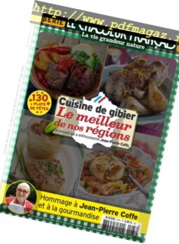 Le Chasseur francais – Hors-Serie – Cuisine De Gibier De Nos Regions 2016