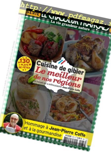 Le Chasseur francais – Hors-Serie – Cuisine De Gibier De Nos Regions 2016 Cover