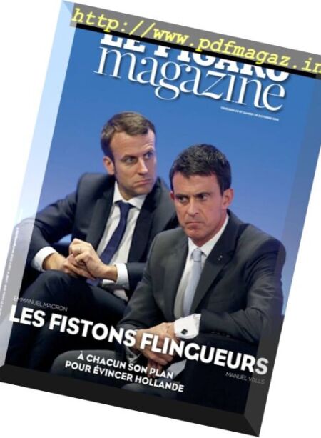 Le Figaro Magazine – 28 Octobre 2016 Cover