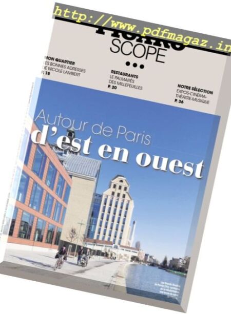 Le Figaroscope – 2 Novembre 2016 Cover