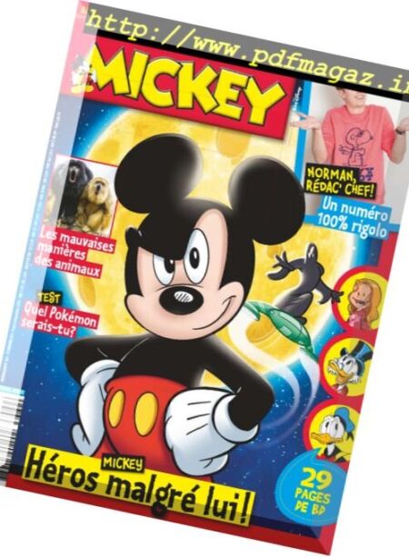 Le Journal de Mickey – 23 Novembre 2016 Cover