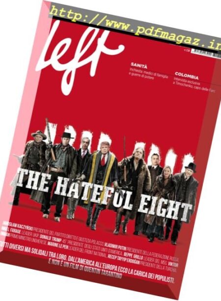 Left – 19 Novembre 2016 Cover