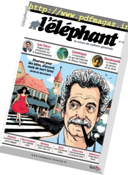 L’Elephant – Octobre 2016 Cover