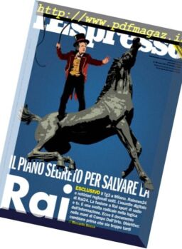 L’Espresso – 27 Novembre 2016