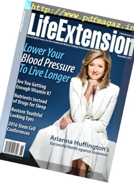 Life Extension – November 2016 Cover