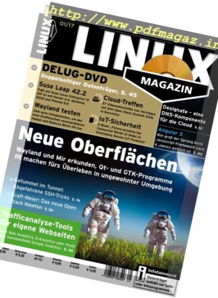 Linux-Magazin – Januar 2017 Cover