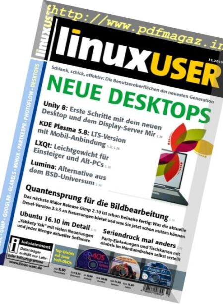 LinuxUser – Dezember 2016 Cover