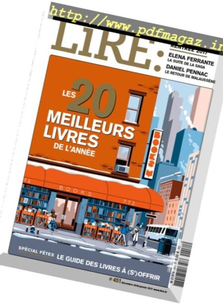 Lire – Decembre 2016 – Janvier 2017 Cover
