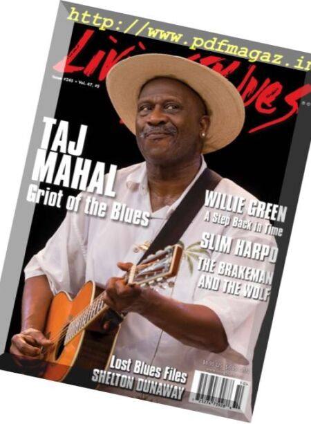 Living Blues – October 2016 Cover