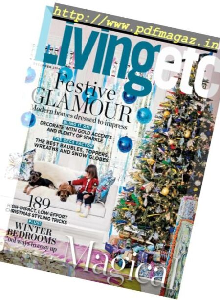 Living Etc – December 2016 Cover