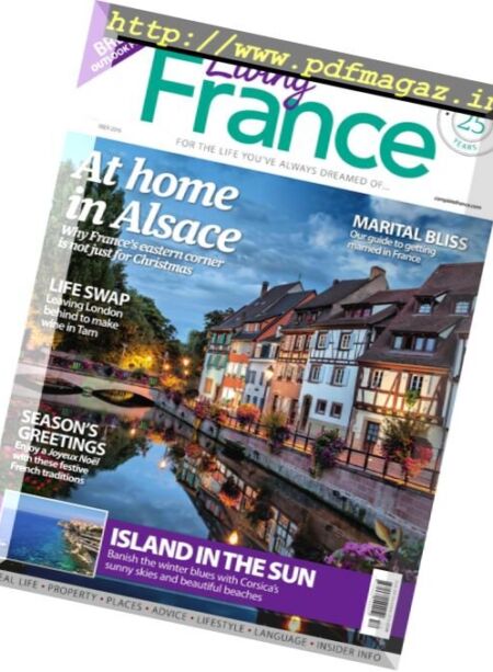 Living France – December 2016 Cover