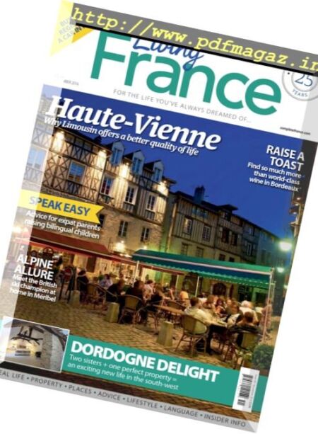 Living France – November 2016 Cover