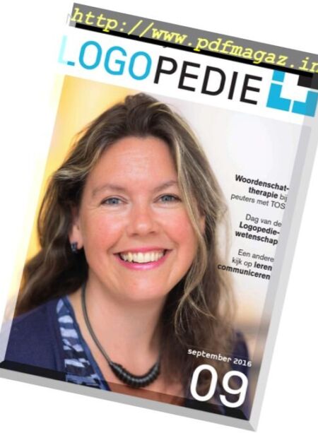 Logopedie – September 2016 Cover