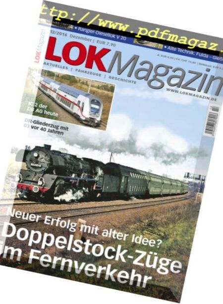 Lok Magazin – Dezember 2016 Cover