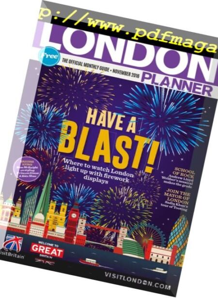 London Planner – November 2016 Cover