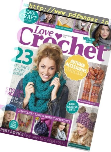 Love Crochet – October 2016 Cover