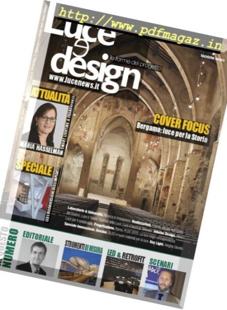Luce e Design – Febbraio 2016 Cover