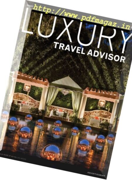 Luxury Travel Advisor – December 2016 Cover