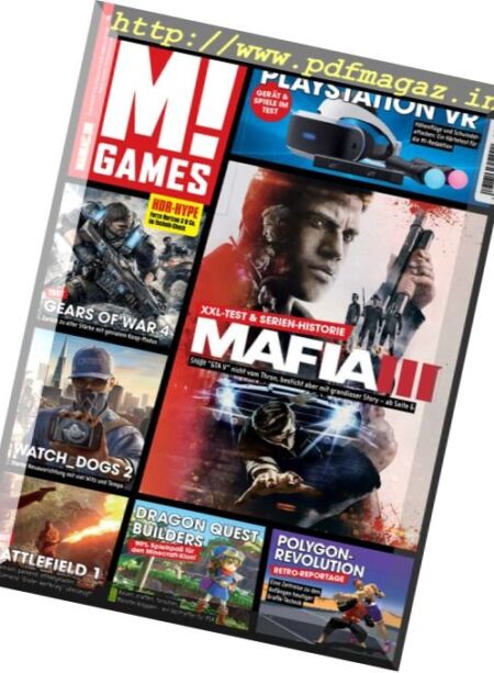 M! Games Germany – November 2016 Cover