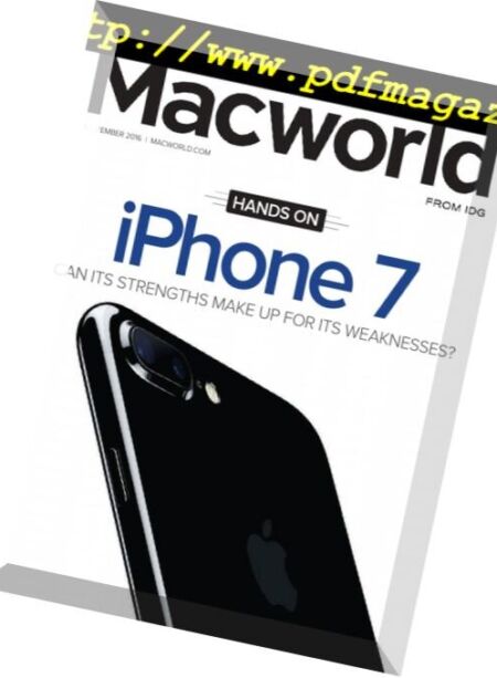 Macworld Australia – November 2016 Cover