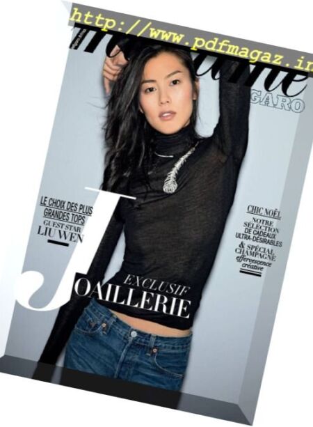 Madame Figaro – 18 Novembre 2016 Cover