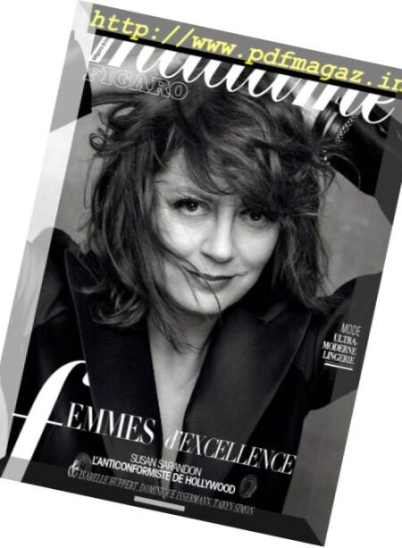 Madame Figaro – 21 Octobre 2016 Cover