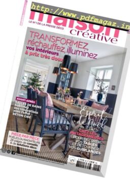 Maison Creative – Novembre-Decembre 2016